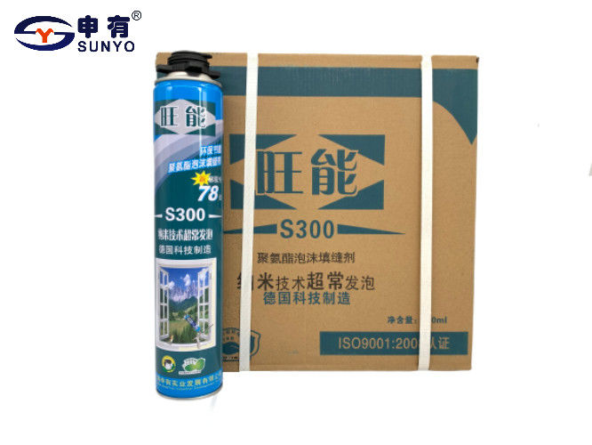 SGS CAS 51852-81-4 Expanding Polyurethane Sealant Foam Glue